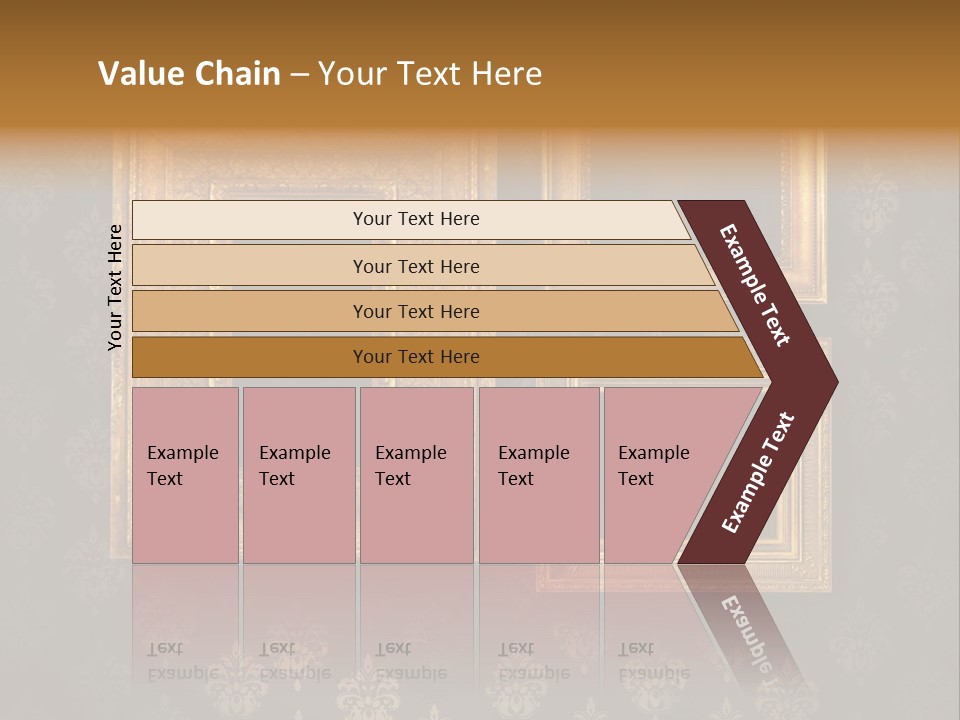 Room Rusty Backdrop PowerPoint Template