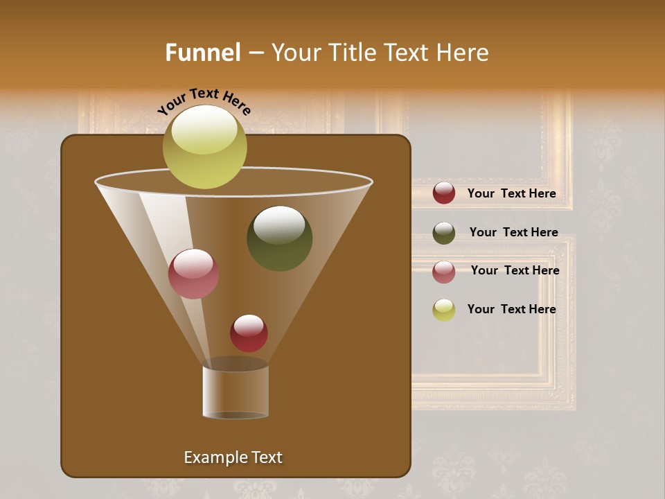 Room Rusty Backdrop PowerPoint Template