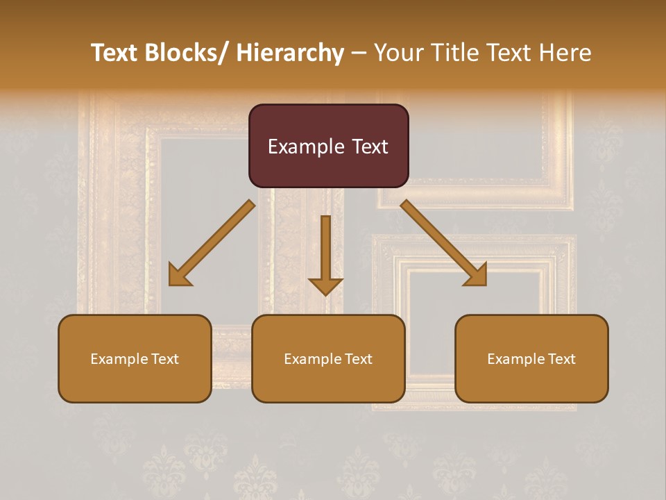 Room Rusty Backdrop PowerPoint Template