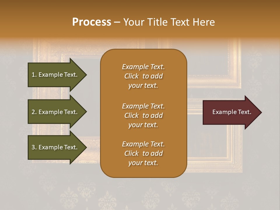 Room Rusty Backdrop PowerPoint Template