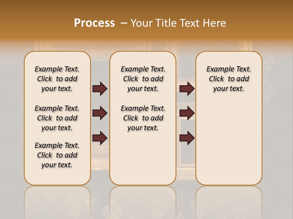 Room Rusty Backdrop PowerPoint Template