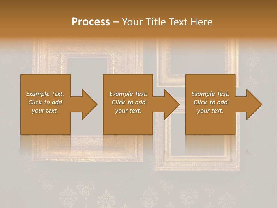 Room Rusty Backdrop PowerPoint Template