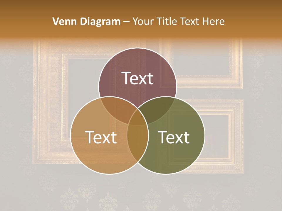 Room Rusty Backdrop PowerPoint Template