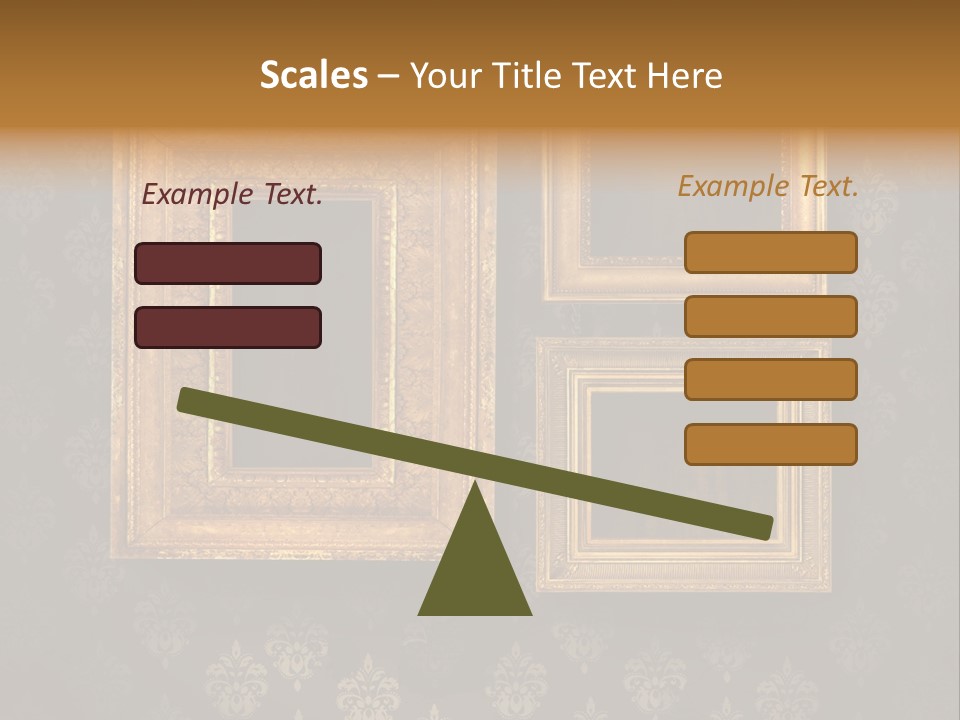 Room Rusty Backdrop PowerPoint Template