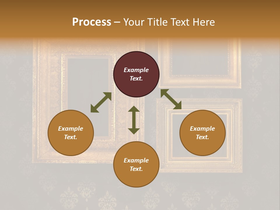 Room Rusty Backdrop PowerPoint Template