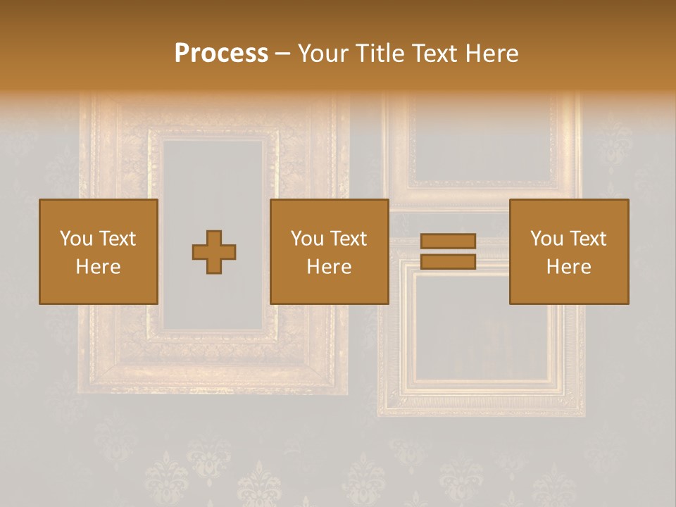 Room Rusty Backdrop PowerPoint Template
