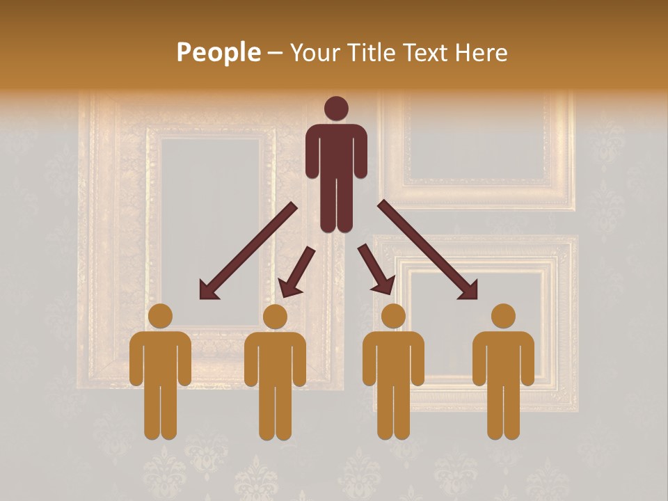 Room Rusty Backdrop PowerPoint Template