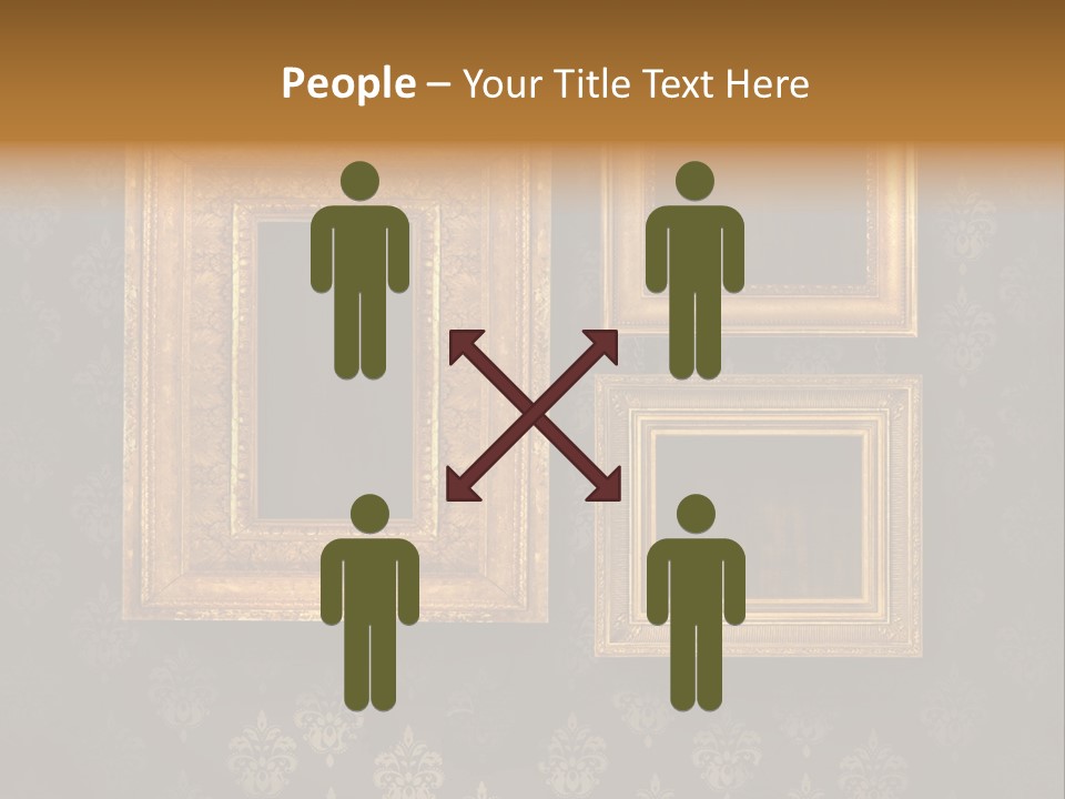 Room Rusty Backdrop PowerPoint Template