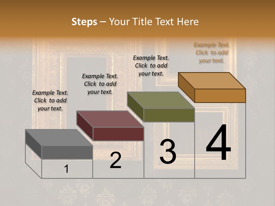 Room Rusty Backdrop PowerPoint Template