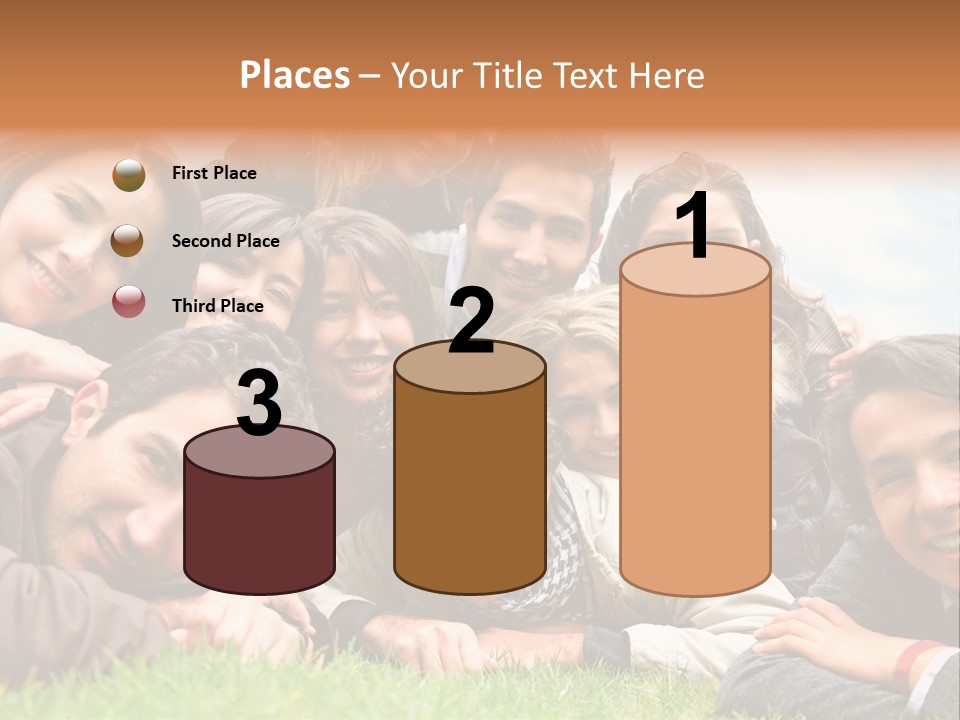 Grass Adults American PowerPoint Template