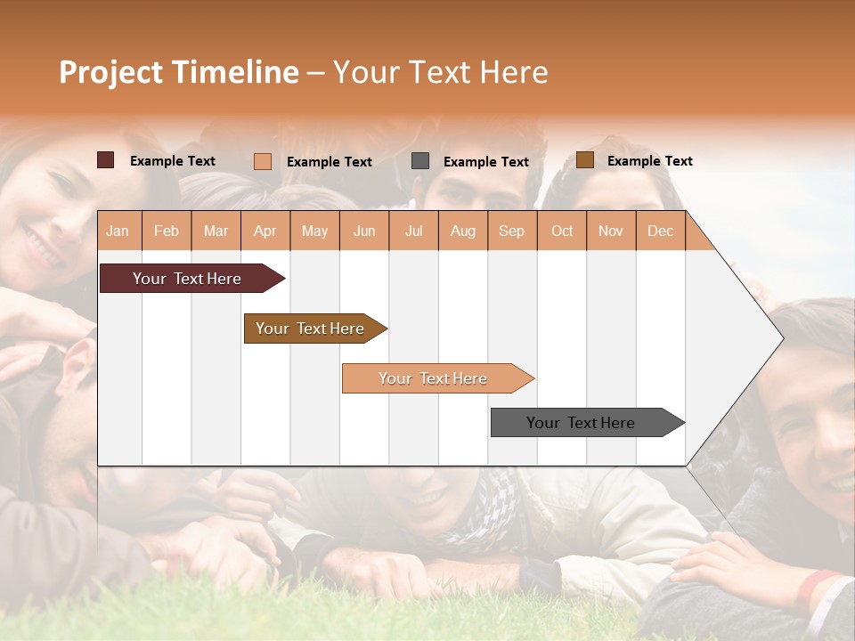Grass Adults American PowerPoint Template