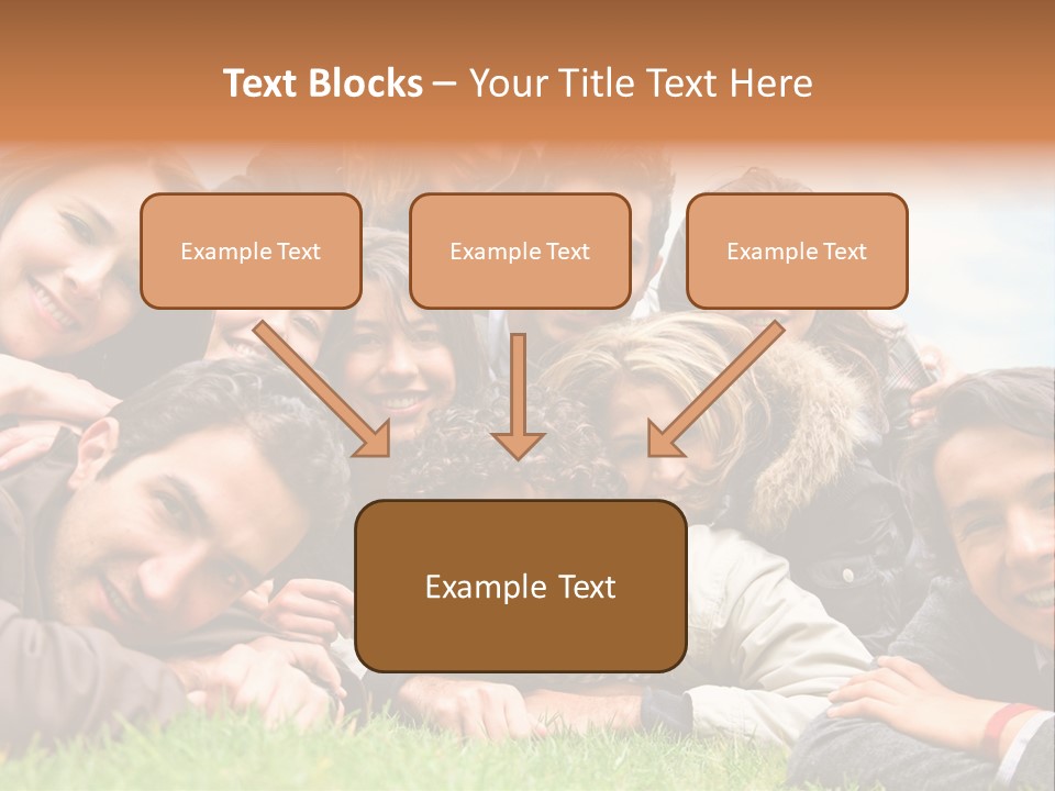 Grass Adults American PowerPoint Template