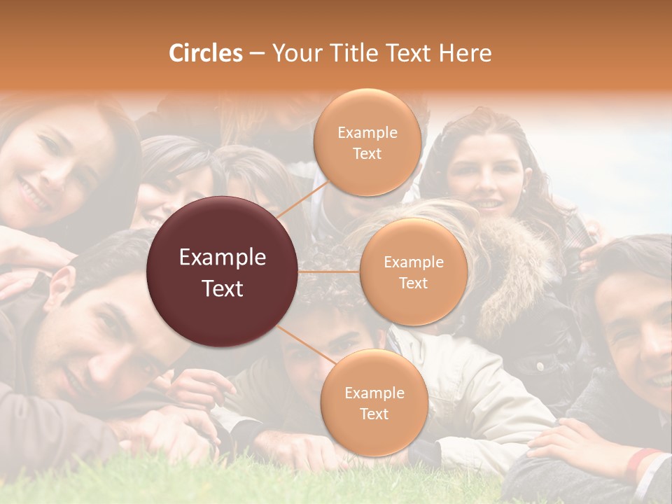 Grass Adults American PowerPoint Template