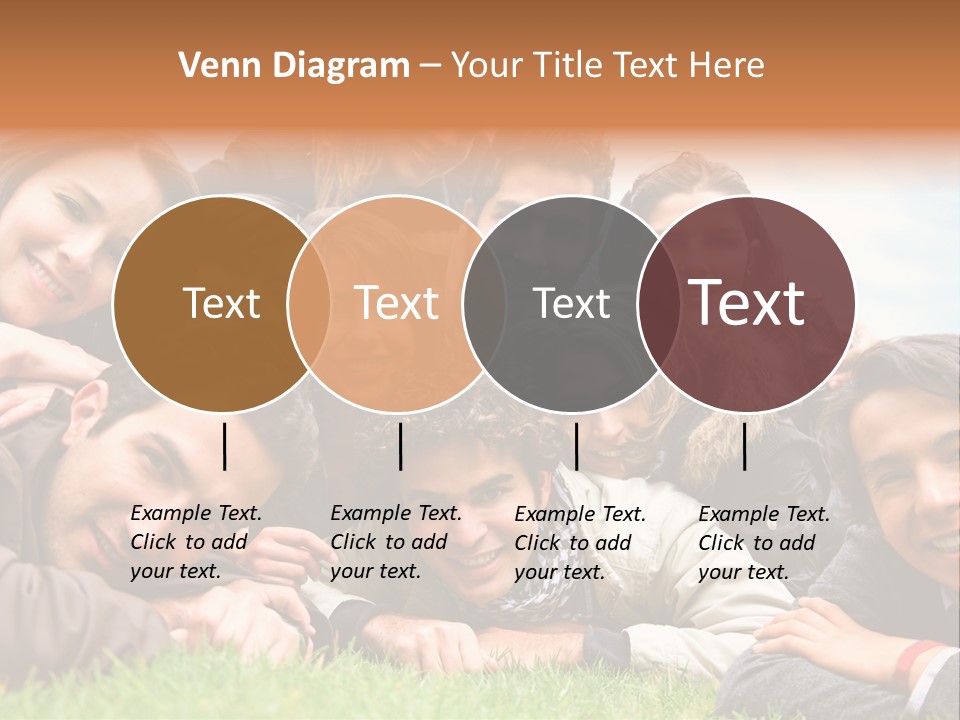 Grass Adults American PowerPoint Template