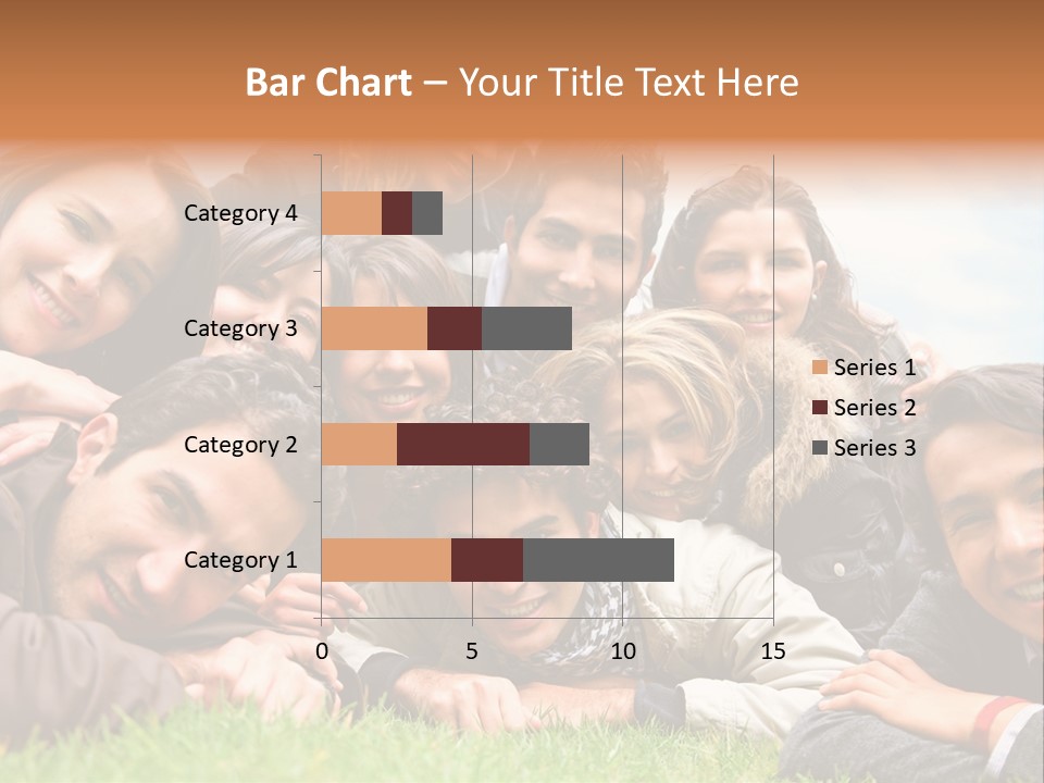 Grass Adults American PowerPoint Template