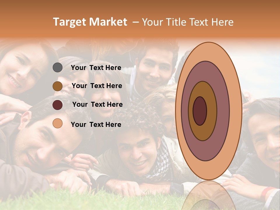 Grass Adults American PowerPoint Template