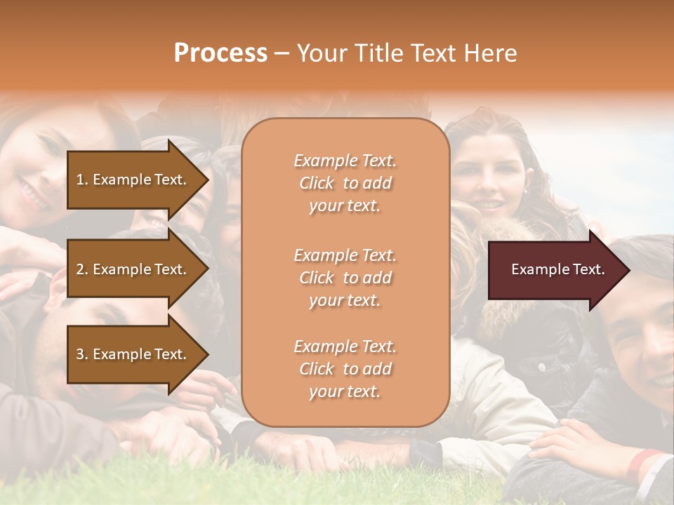 Grass Adults American PowerPoint Template