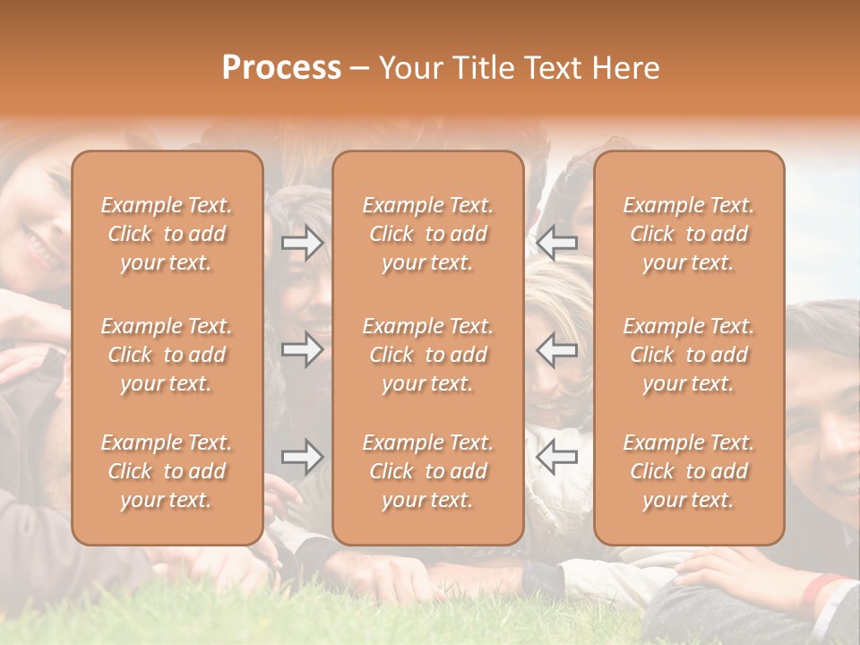 Grass Adults American PowerPoint Template