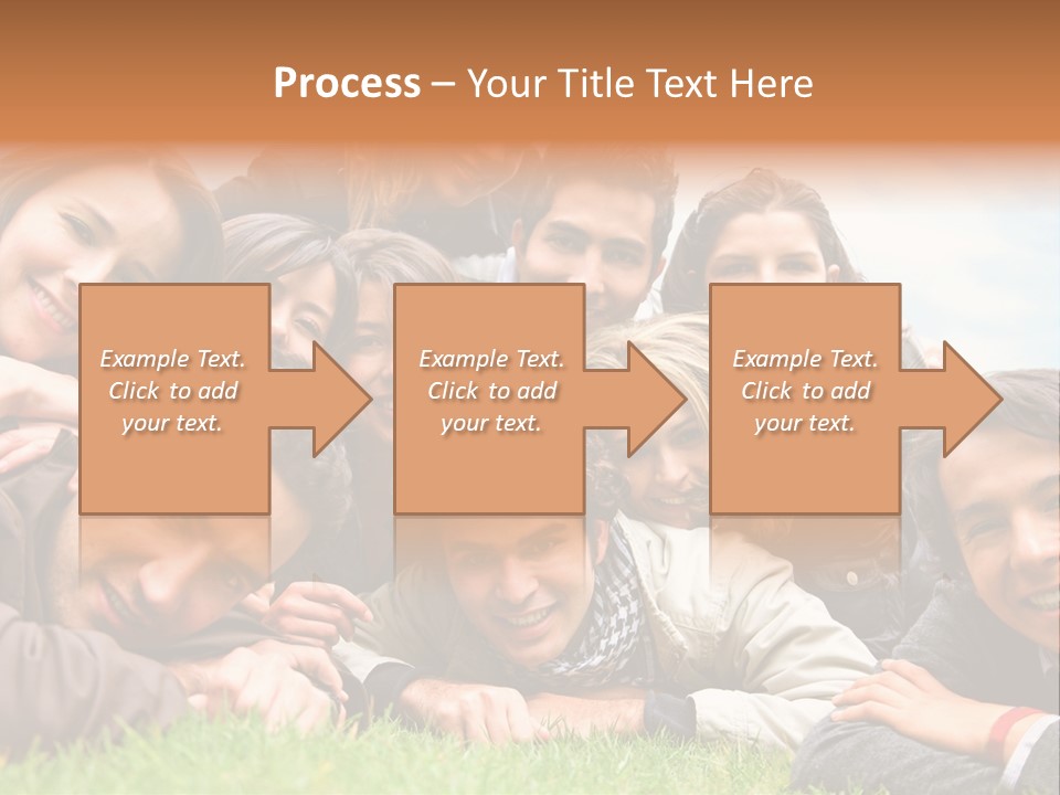 Grass Adults American PowerPoint Template