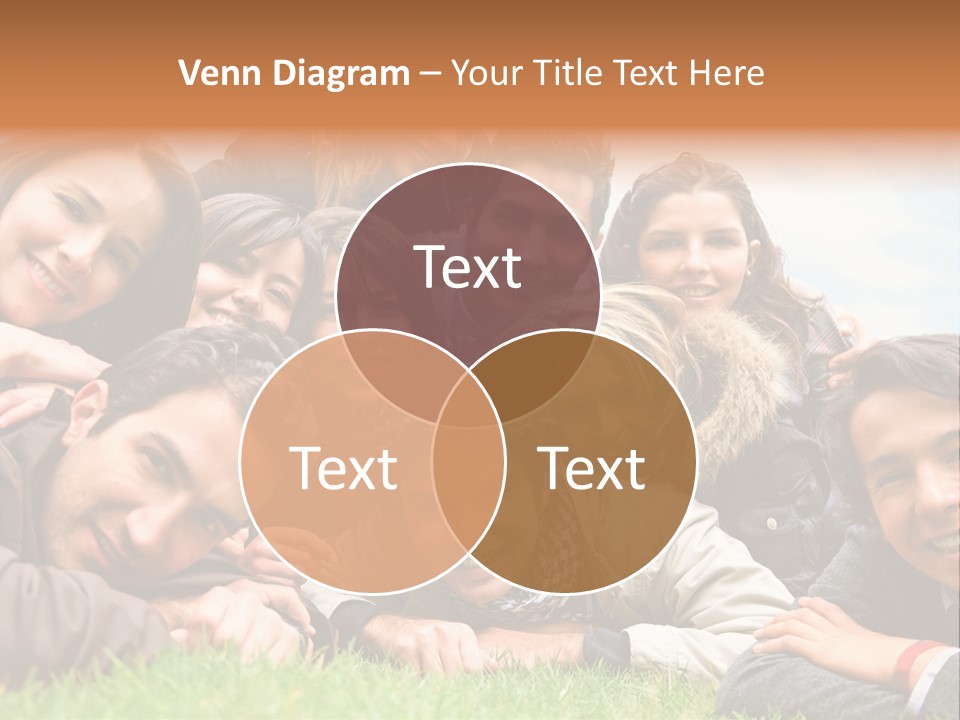 Grass Adults American PowerPoint Template