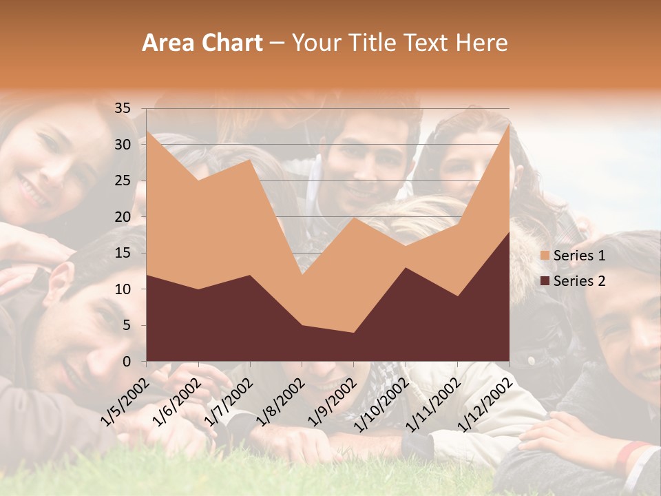 Grass Adults American PowerPoint Template