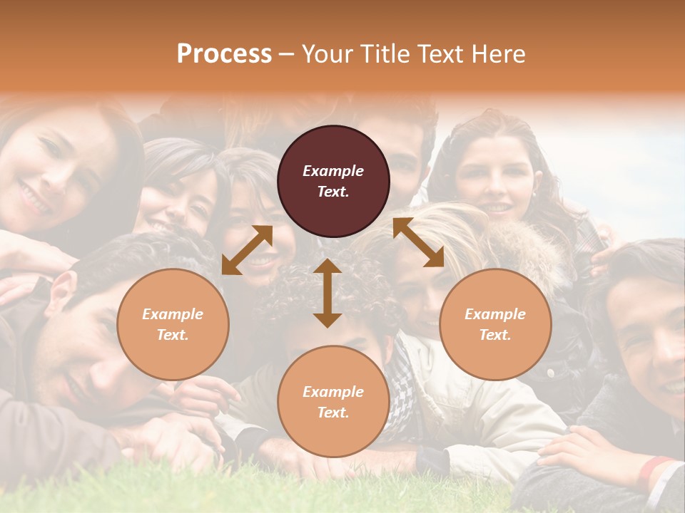 Grass Adults American PowerPoint Template