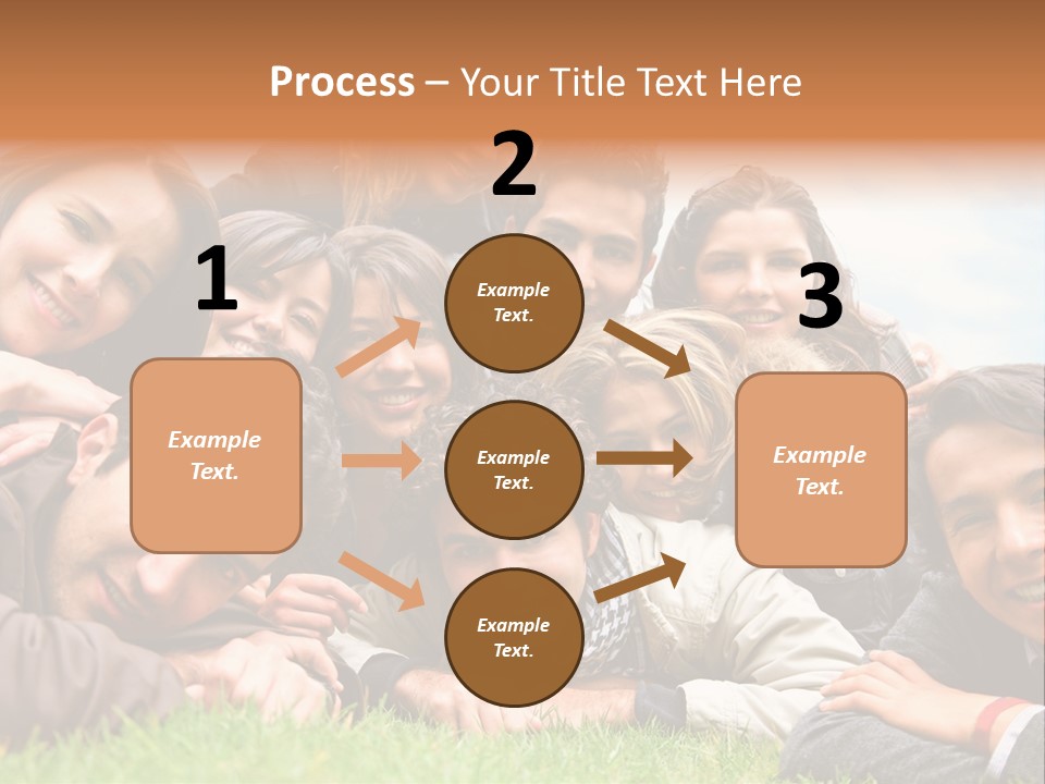 Grass Adults American PowerPoint Template