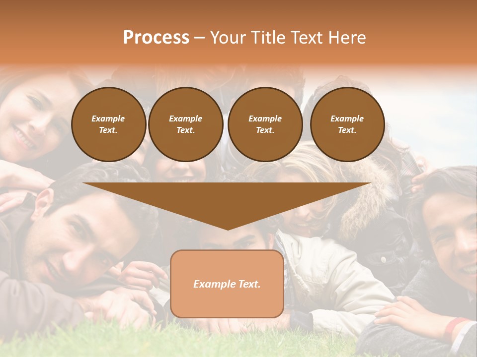 Grass Adults American PowerPoint Template
