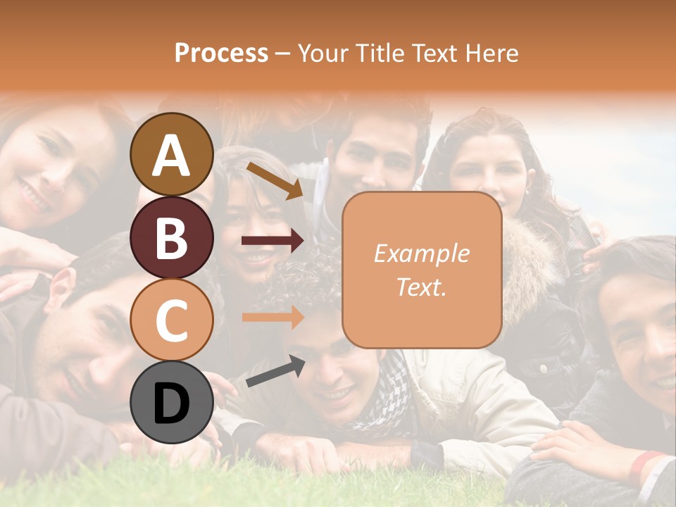 Grass Adults American PowerPoint Template