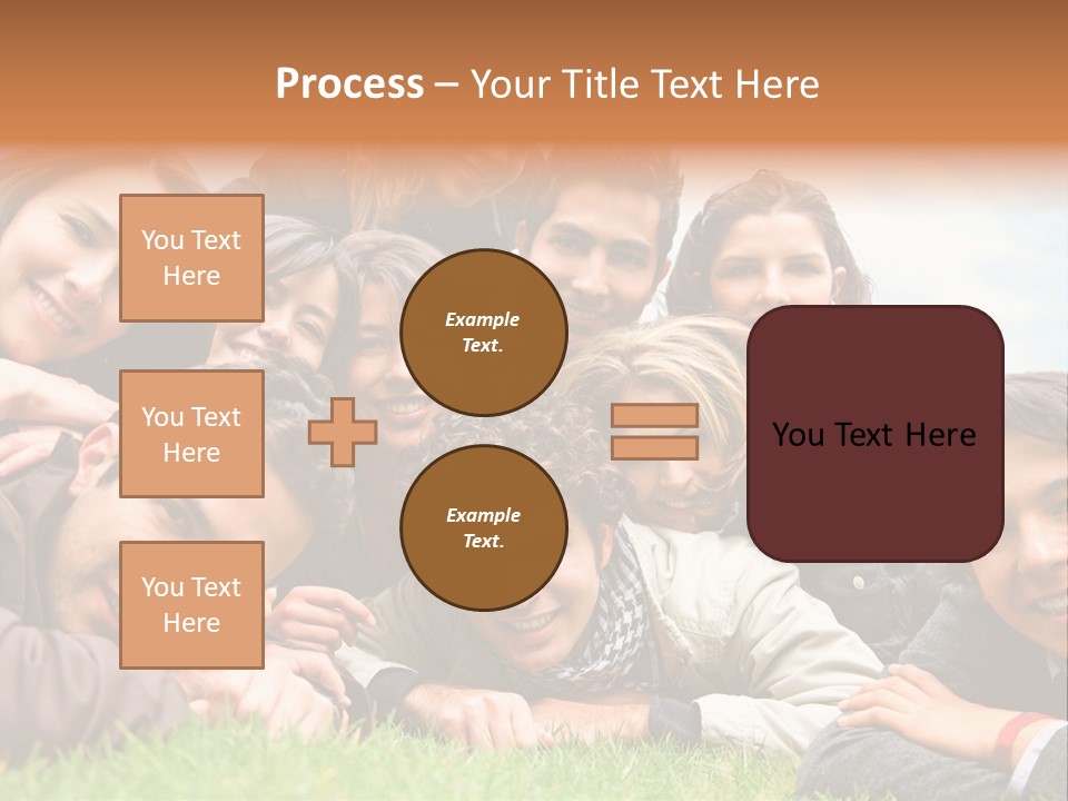 Grass Adults American PowerPoint Template