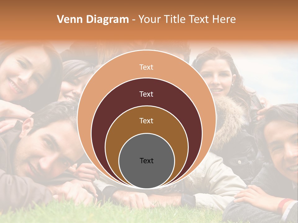 Grass Adults American PowerPoint Template