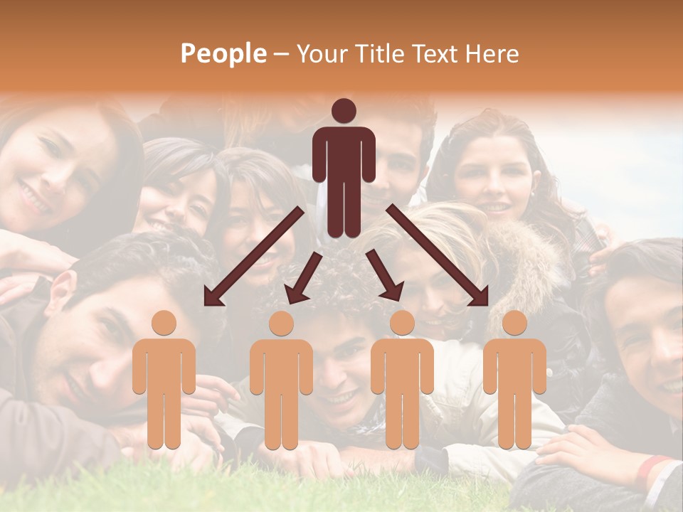 Grass Adults American PowerPoint Template