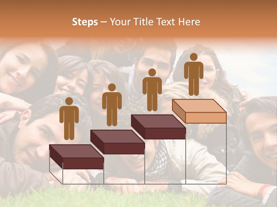 Grass Adults American PowerPoint Template