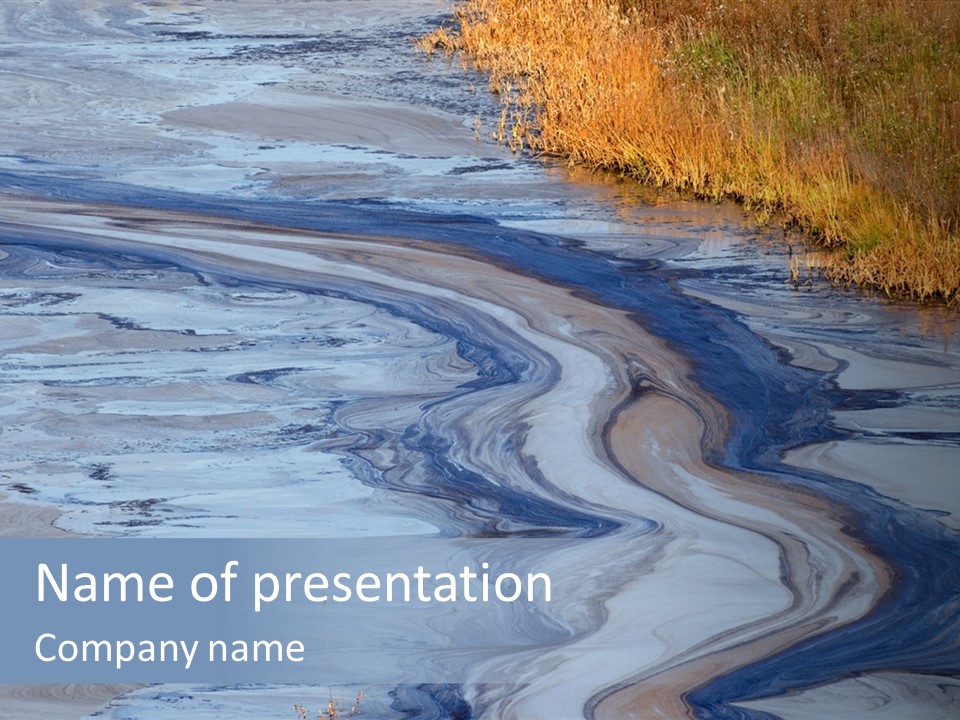 Industry Toxic Water PowerPoint Template