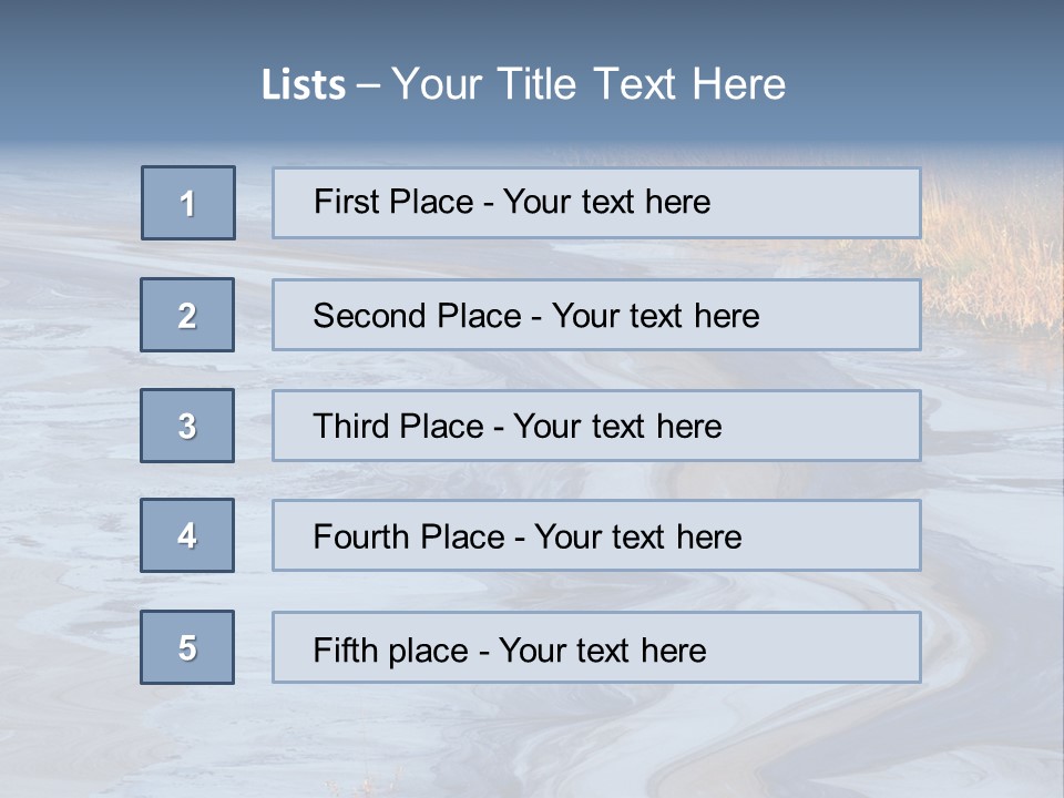 Industry Toxic Water PowerPoint Template