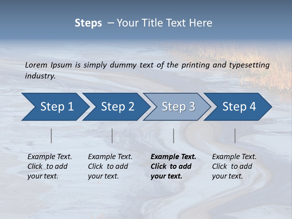 Industry Toxic Water PowerPoint Template