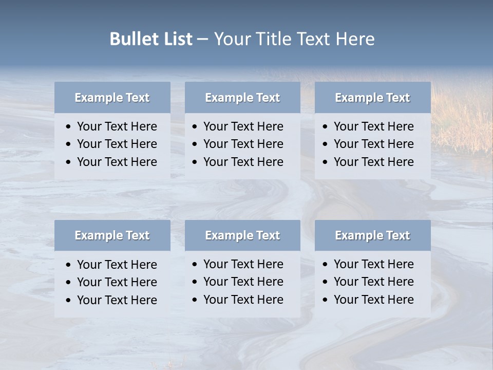 Industry Toxic Water PowerPoint Template