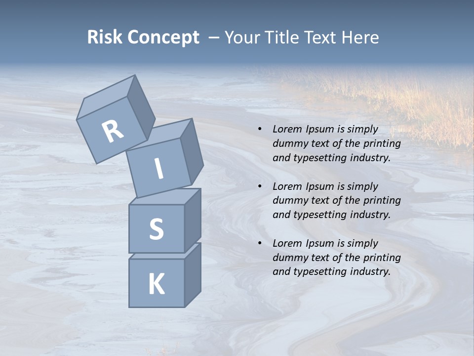 Industry Toxic Water PowerPoint Template