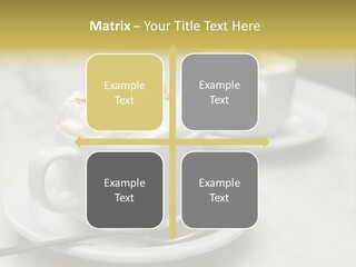 Spoon Table Drink PowerPoint Template