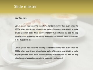 Spoon Table Drink PowerPoint Template