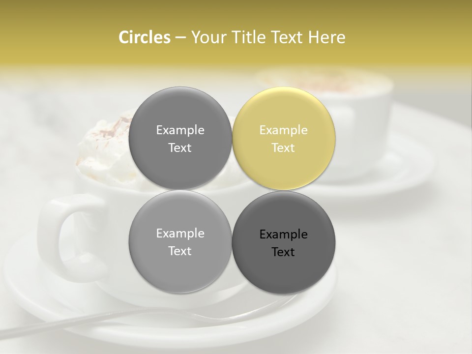Spoon Table Drink PowerPoint Template