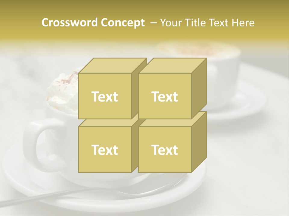 Spoon Table Drink PowerPoint Template