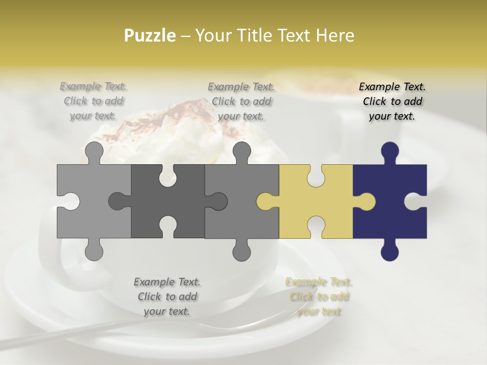 Spoon Table Drink PowerPoint Template