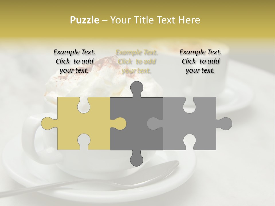 Spoon Table Drink PowerPoint Template