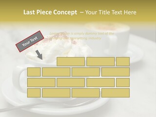 Spoon Table Drink PowerPoint Template