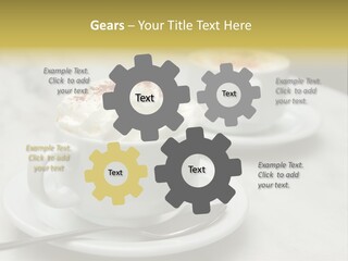 Spoon Table Drink PowerPoint Template