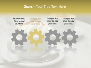 Spoon Table Drink PowerPoint Template