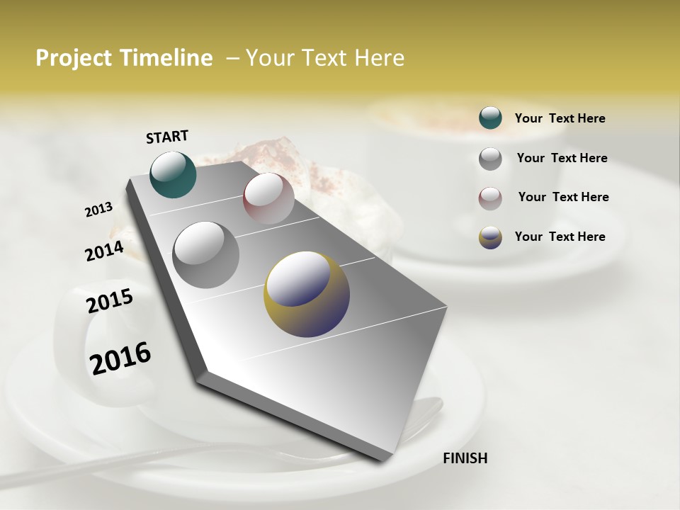 Spoon Table Drink PowerPoint Template