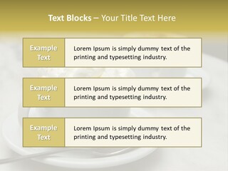 Spoon Table Drink PowerPoint Template