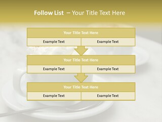 Spoon Table Drink PowerPoint Template